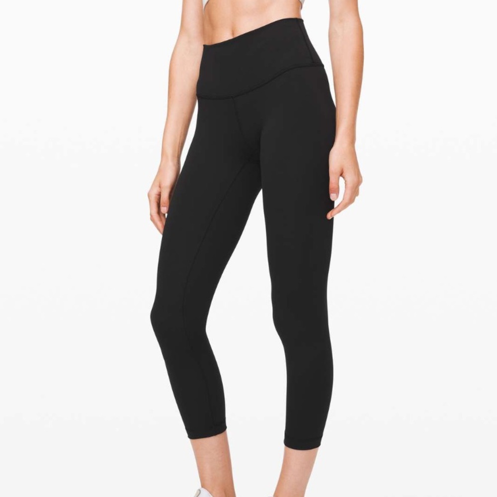 Lululemon Wunder Under High-Rise Crop 23" Full-On Luxtreme, Size 4